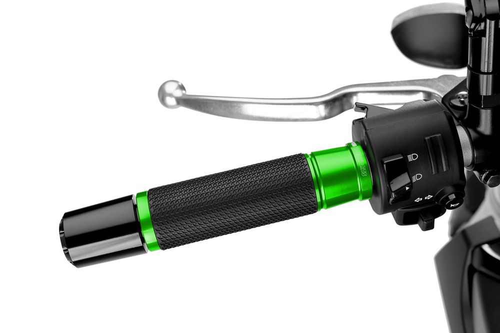 PUIG 6326V Ascent Griffe  passend fuer KAWASAKI KLE500 Grün