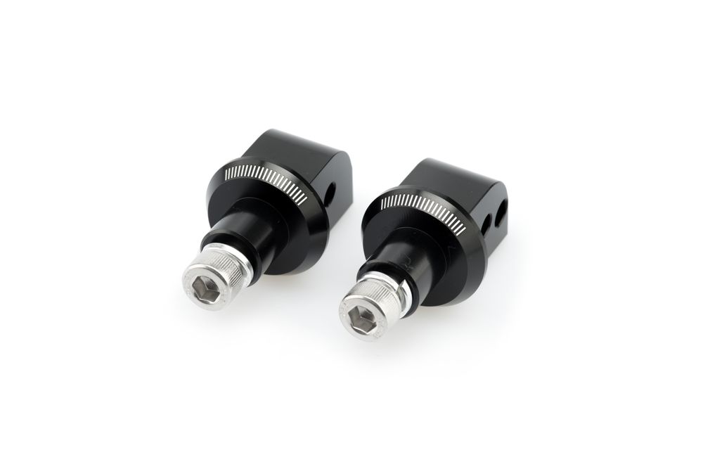 PUIG 6345N Vintage Fußrasten  passend fuer HONDA CROSSRUNNER Schwarz