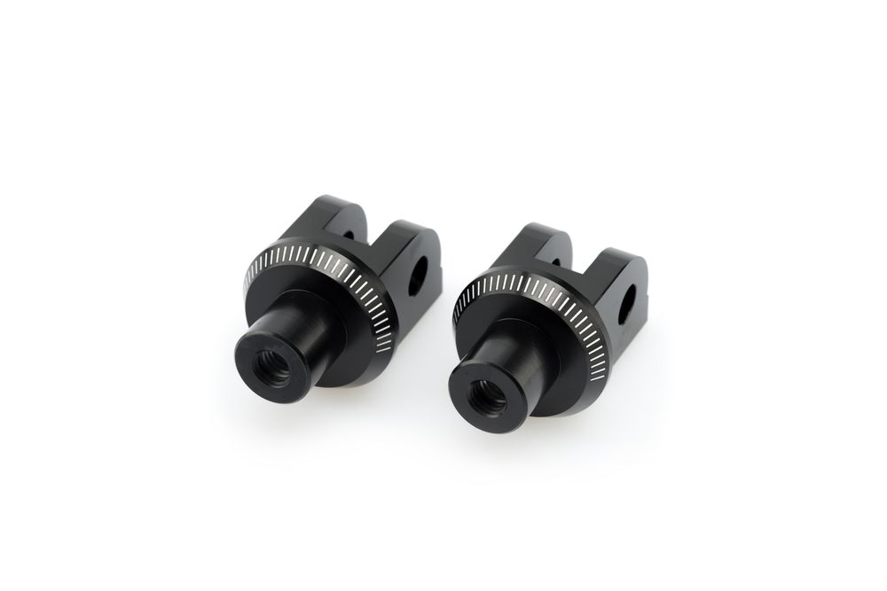 PUIG 6347N Vintage Fußrasten  passend fuer HONDA CBF600 Schwarz