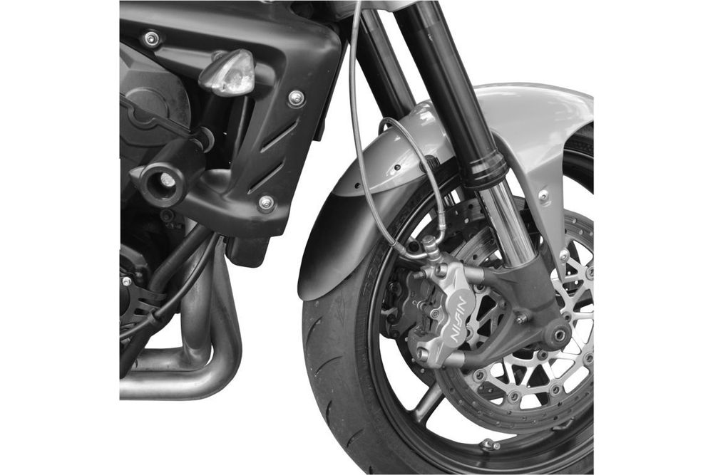 PUIG 5788N Verlängerung des vorderen Schutzblechs  passend fuer TRIUMPH DAYTONA 675 Schwarz