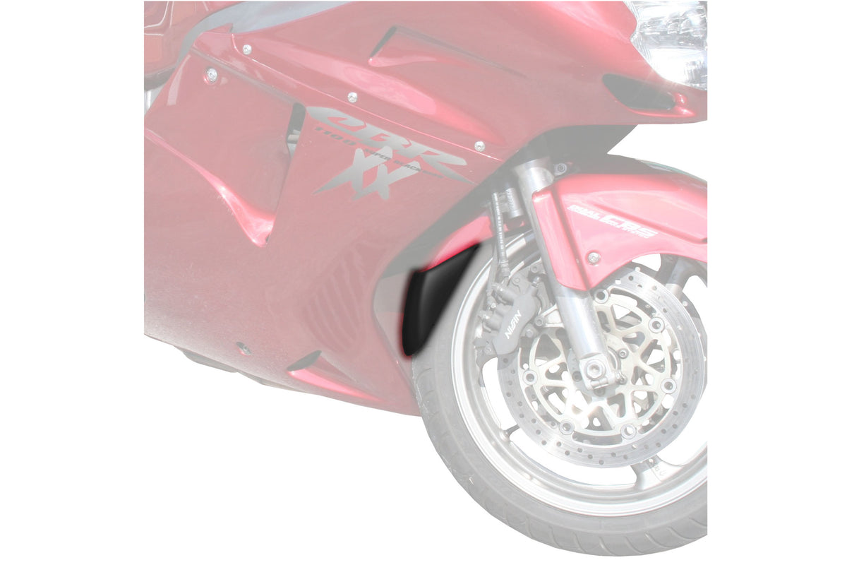 PUIG 6432N Verlängerung des vorderen Schutzblechs  passend fuer HONDA CBR1100XX BLACKBIRD Schwarz