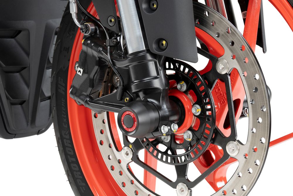 PUIG 22237N Vorderachsregler PHB19  passend fuer APRILIA RS 457 Schwarz