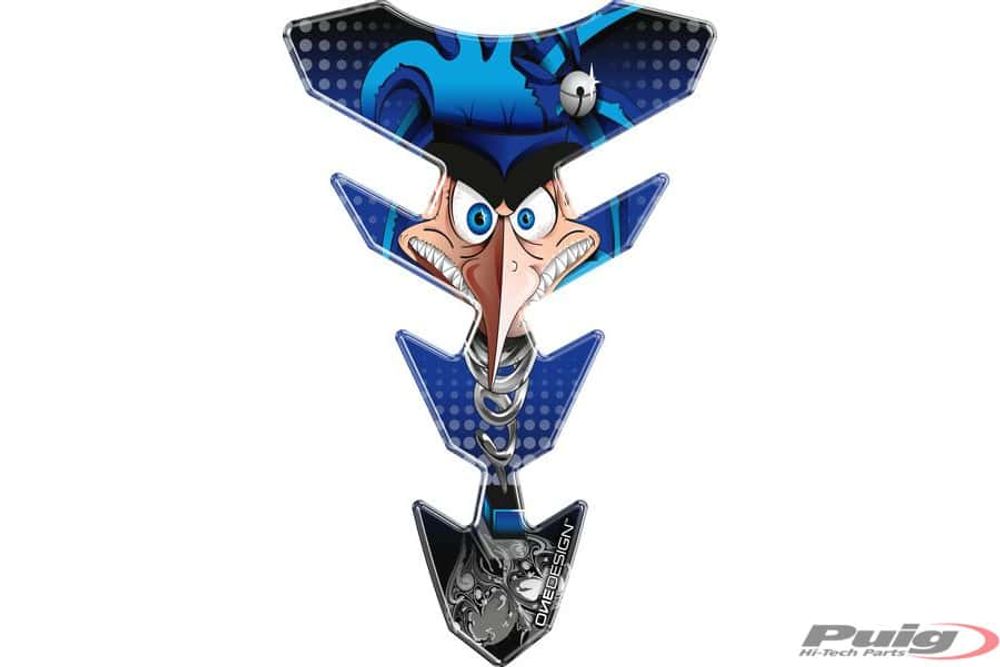 PUIG 6496A Joker Tankprotektor  passend fuer HONDA NT650V DEAUVILLE Blau