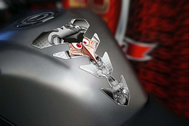 PUIG 6496U Joker Tankprotektor  passend fuer HONDA NT650V DEAUVILLE Grau