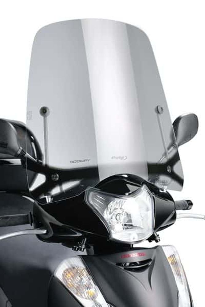 PUIG 4028W Rollerscheibe T.S.  passend fuer HONDA SH 125i 4T E3 Transparent