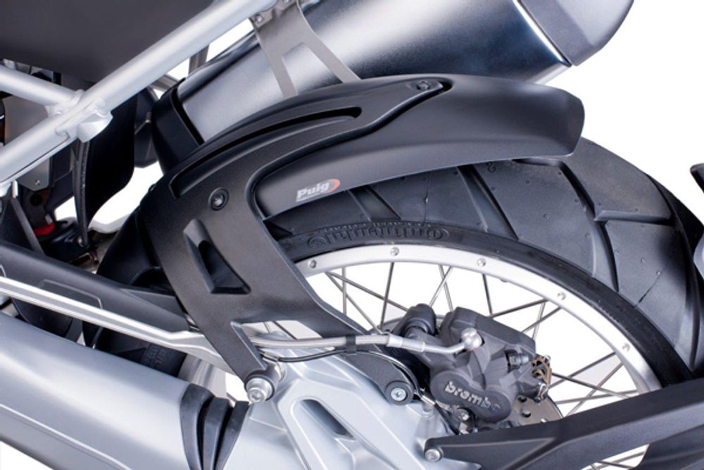 PUIG 6352J Hinterradabdeckungen   passend fuer BMW R1200GS Mattschwarz