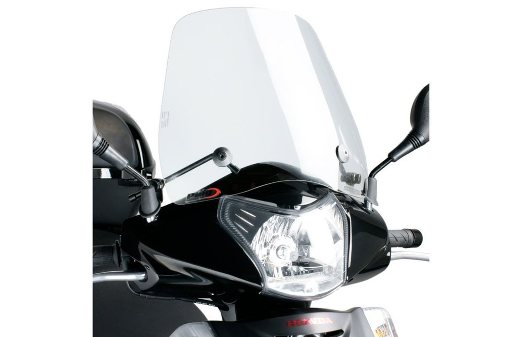 PUIG 4045W Rollerscheibe Trafic  passend fuer HONDA SH 125i 4T E3 Transparent