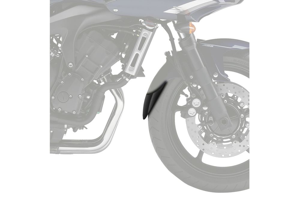 PUIG 5794N Verlängerung des vorderen Schutzblechs  passend fuer YAMAHA FZ6 FAZER S2 Schwarz