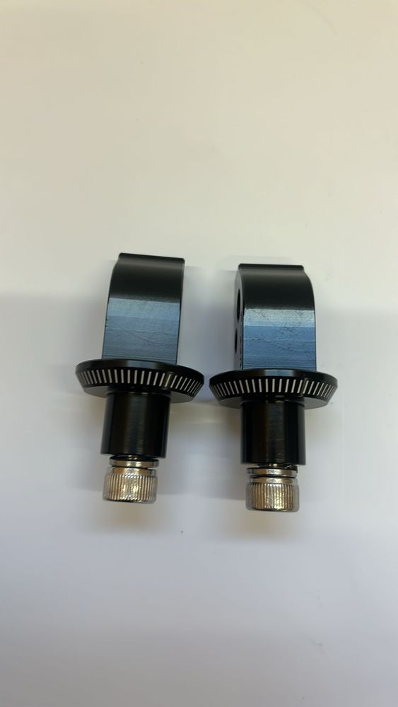 PUIG 6676N Evolution Fußrasten  passend fuer HONDA CB600F HORNET Schwarz