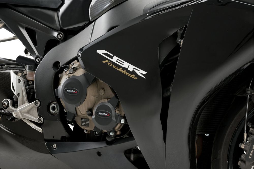 PUIG 20122N Motorschutzhauben  passend fuer HONDA CBR1000RR FIREBLADE Schwarz