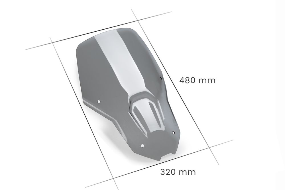 PUIG 21396H Tourenscheibe  passend fuer HONDA CRF1100L AFRICA TWIN Getönt