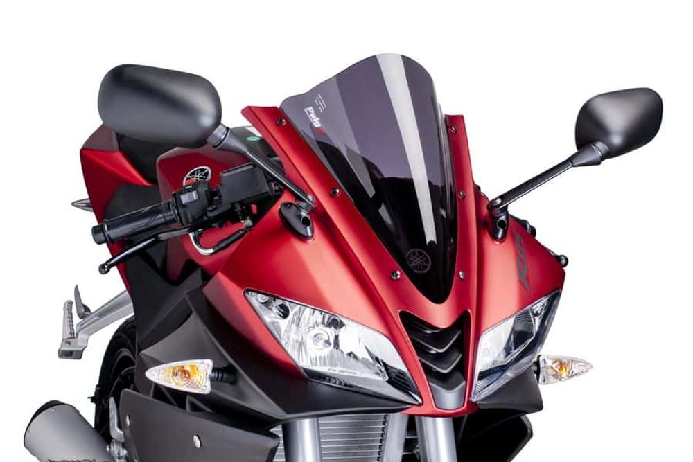 PUIG 4637F Racingscheibe  passend fuer YAMAHA YZF-R125 Stark getönt