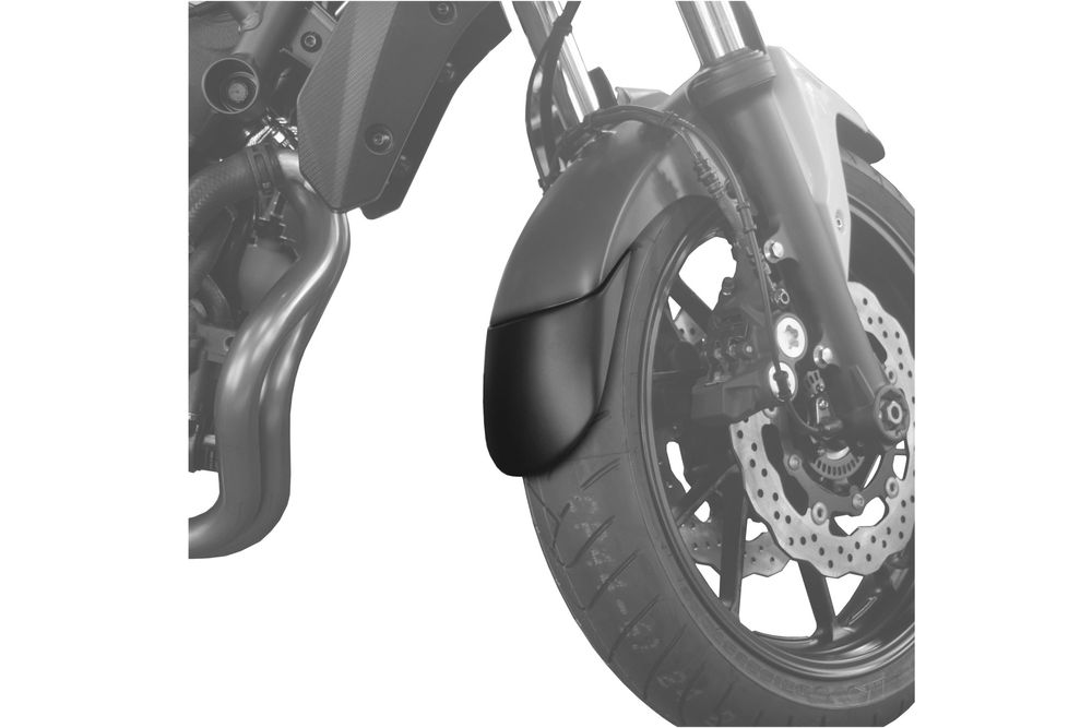 PUIG 7565N Verlängerung des vorderen Schutzblechs  passend fuer YAMAHA MT-07 Schwarz
