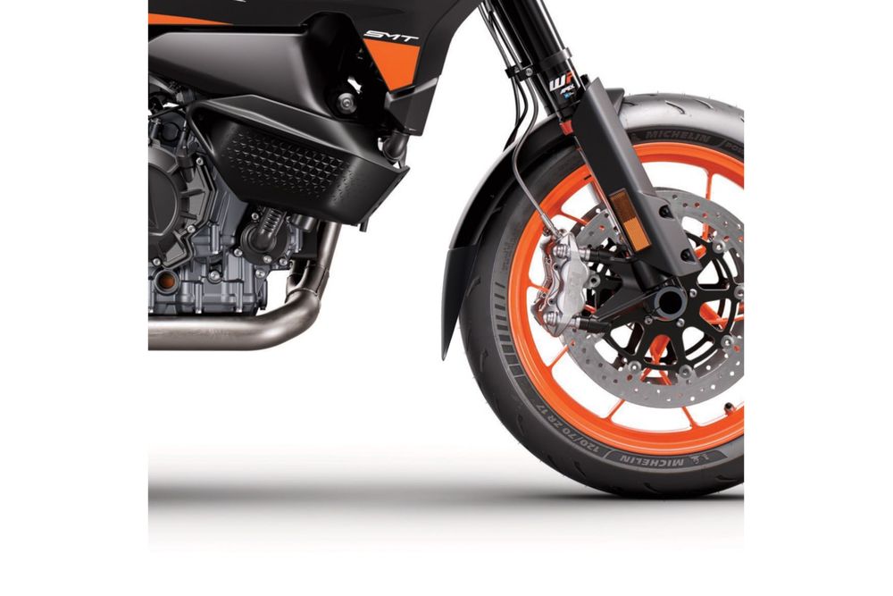 PUIG 22019N Verlängerung des vorderen Schutzblechs  passend fuer KTM 890 SMT Schwarz