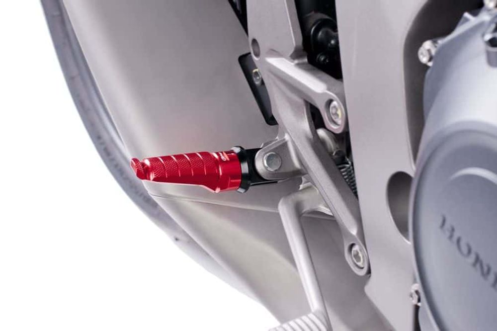 PUIG 6301R Racing Fußrasten  passend fuer SUZUKI GSX-R750 Rot