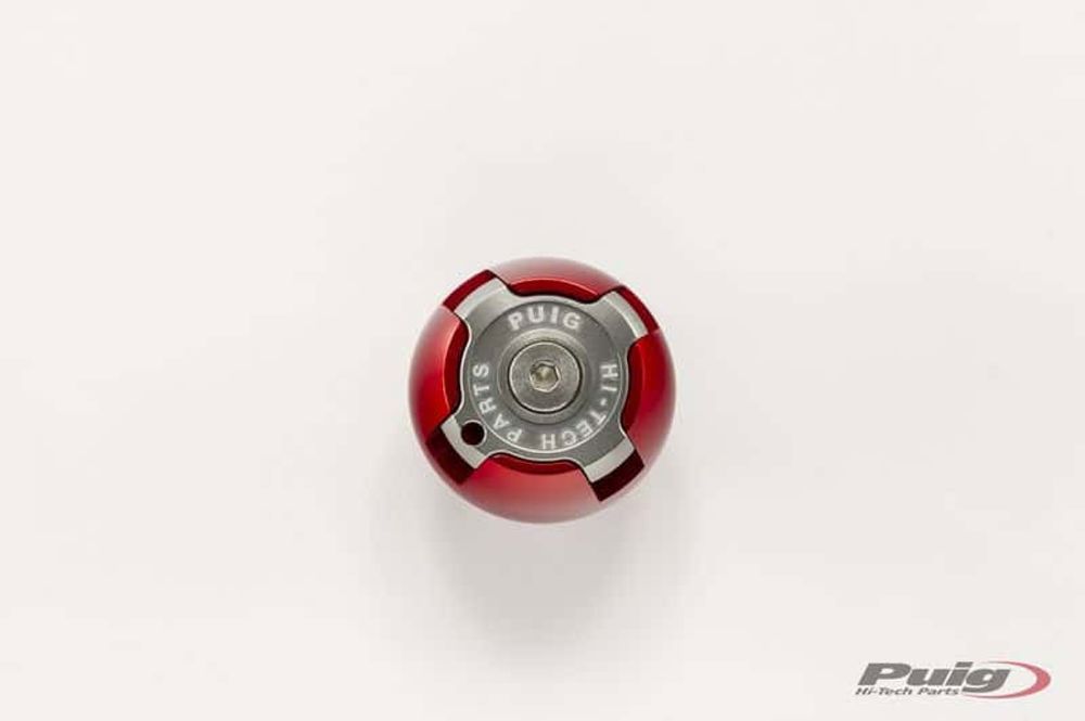 PUIG 6781R Ölverschlusskappe  passend fuer YAMAHA T-MAX 530 Rot