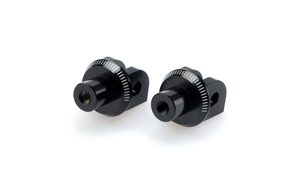 PUIG 6791N Vintage Fußrasten  passend fuer SUZUKI INAZUMA Schwarz