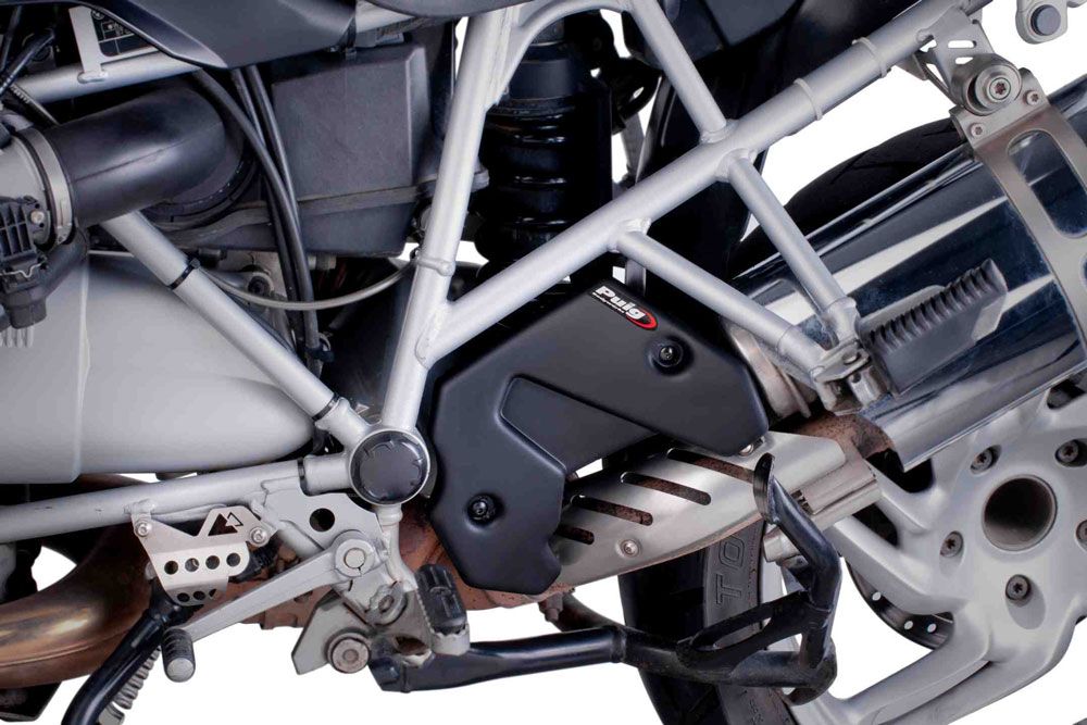 PUIG 6802J Seitenverkleidung unten  passend fuer BMW R1200GS ADVENTURE Mattschwarz