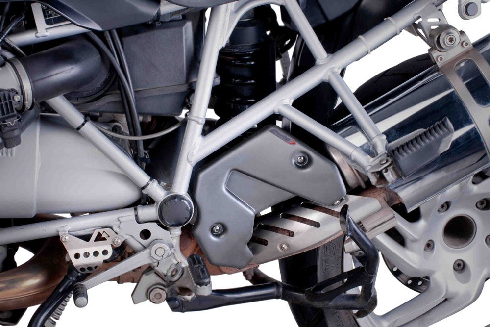 PUIG 6802U Seitenverkleidung unten  passend fuer BMW R1200GS ADVENTURE Grau