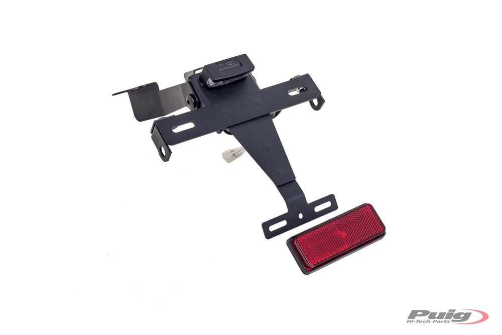 PUIG 6885N Kennzeichenhalters  passend fuer YAMAHA MT-09 Schwarz
