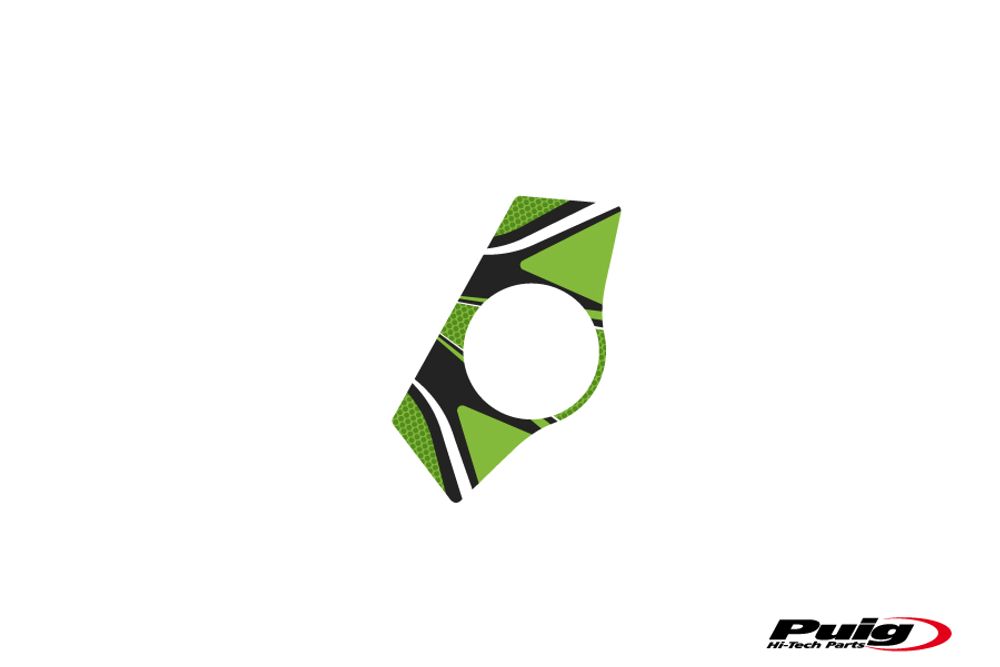 PUIG 6950V Radikal Yoke Protector  passend fuer KAWASAKI Z1000SX Grün
