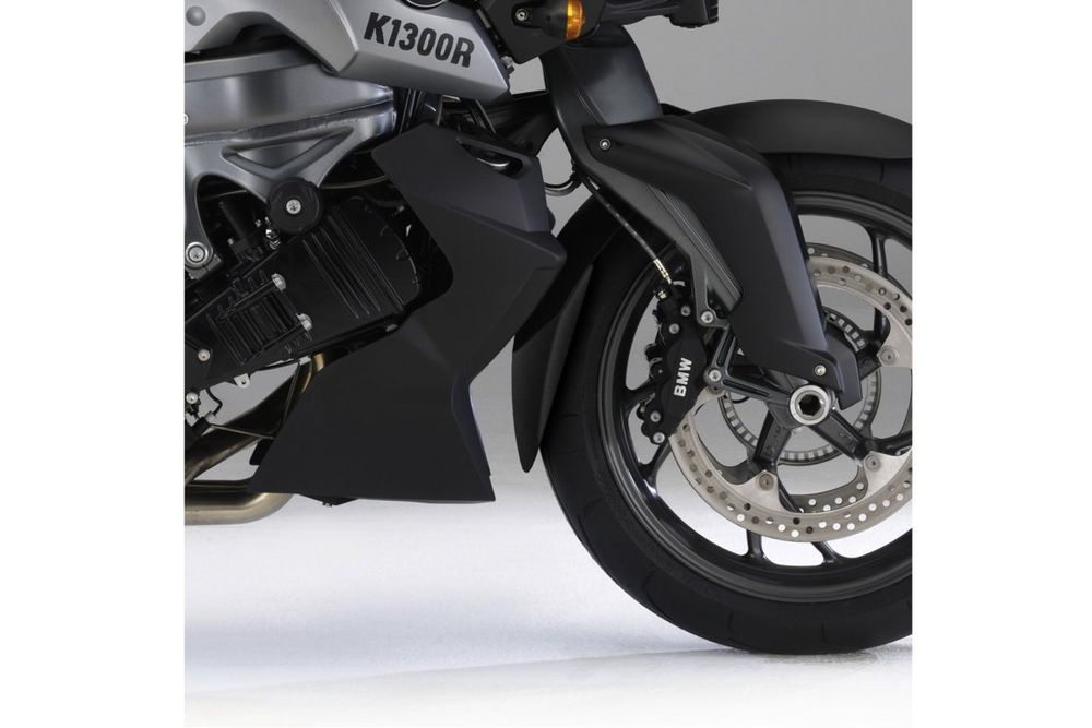 PUIG 9814N Verlängerung des vorderen Schutzblechs  passend fuer BMW K1200 R Schwarz
