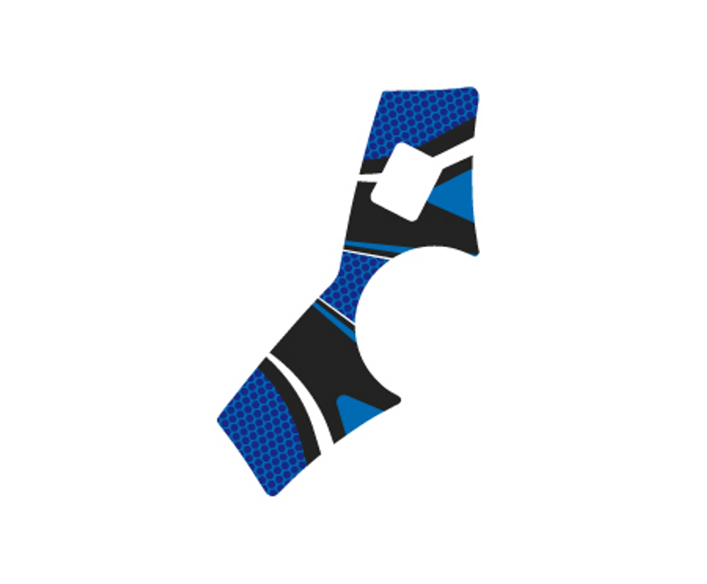 PUIG 6976A Radikal Yoke Protector  passend fuer HONDA CBR125R Blau