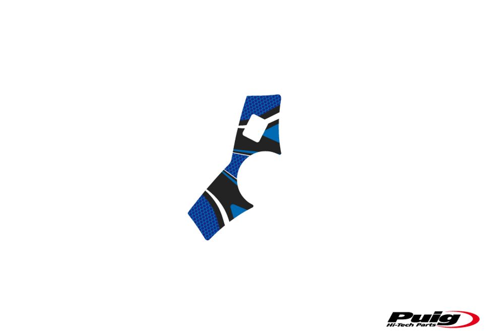 PUIG 6976A Radikal Yoke Protector  passend fuer HONDA CBR125R Blau