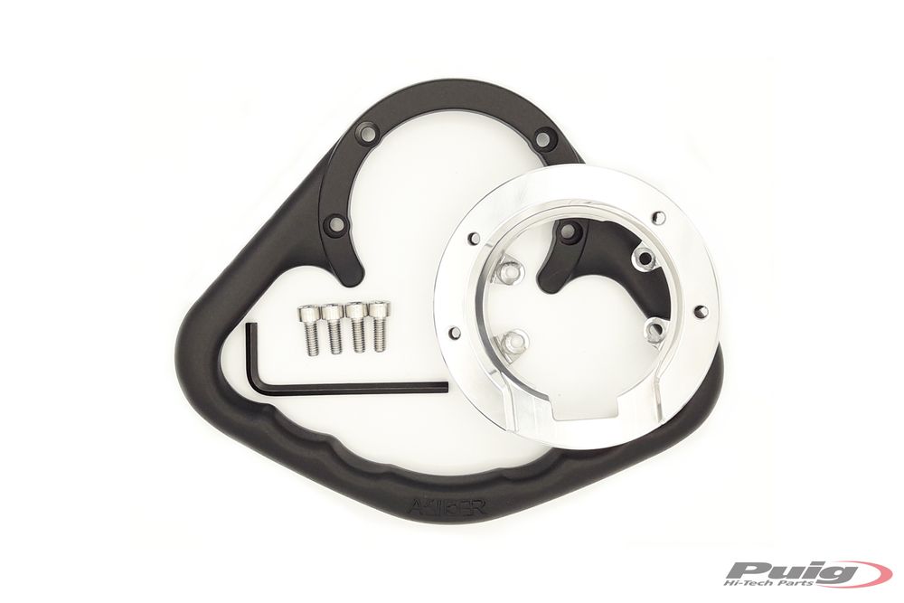 PUIG 6741N Haltering  passend fuer BMW S1000R Schwarz