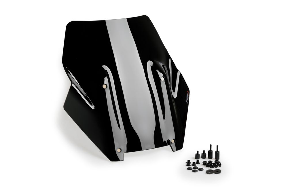 PUIG 20841N Sportscheibe  passend fuer HARLEY DAVIDSON PAN AMERICA RA1250 Schwarz