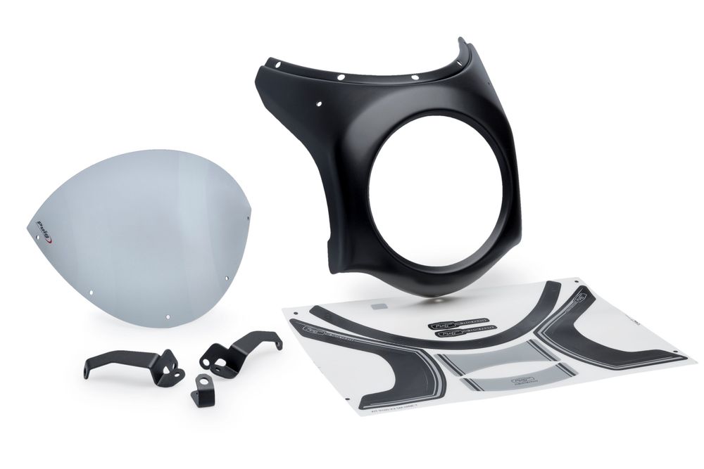 PUIG 21961H Retro-Verkleidungscheibe  passend fuer HONDA CB650R NEO SPORTS CAFE ECLUTCH Getönt