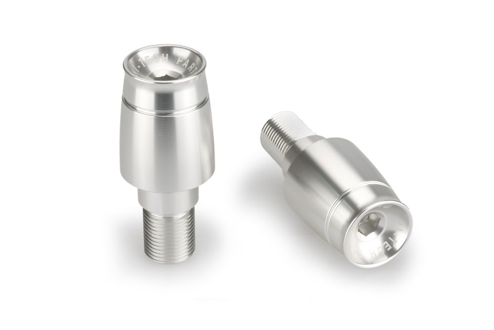 PUIG 21291P Lenkerenden Sport  passend fuer YAMAHA T-MAX 560 TECH MAX Silber