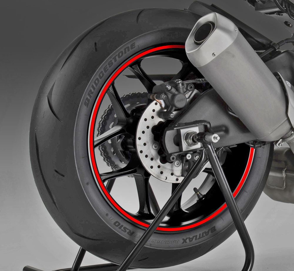 PUIG 2568R Felgenstreifen  passend fuer HONDA NT650V DEAUVILLE Rot