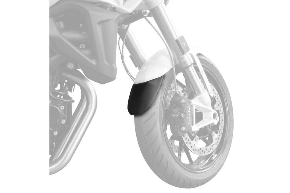 PUIG 9022N Verlängerung des vorderen Schutzblechs  passend fuer BMW F800R Schwarz