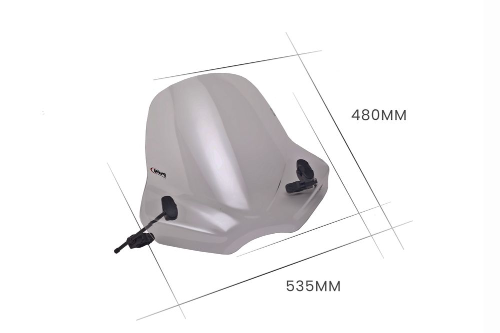 PUIG 7306H Touring II  passend fuer YAMAHA MT-09 Getönt