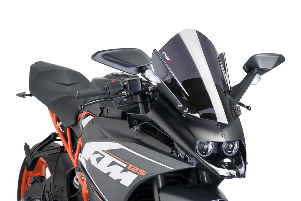 PUIG 7004F Z-Racing Scheibe  passend fuer KTM RC125 Stark getönt