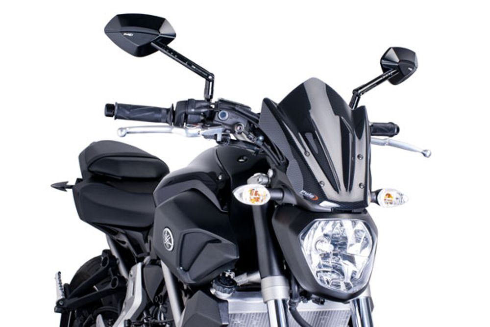 PUIG 7015C New Generation Sport  passend fuer YAMAHA MT-07 Carbon look