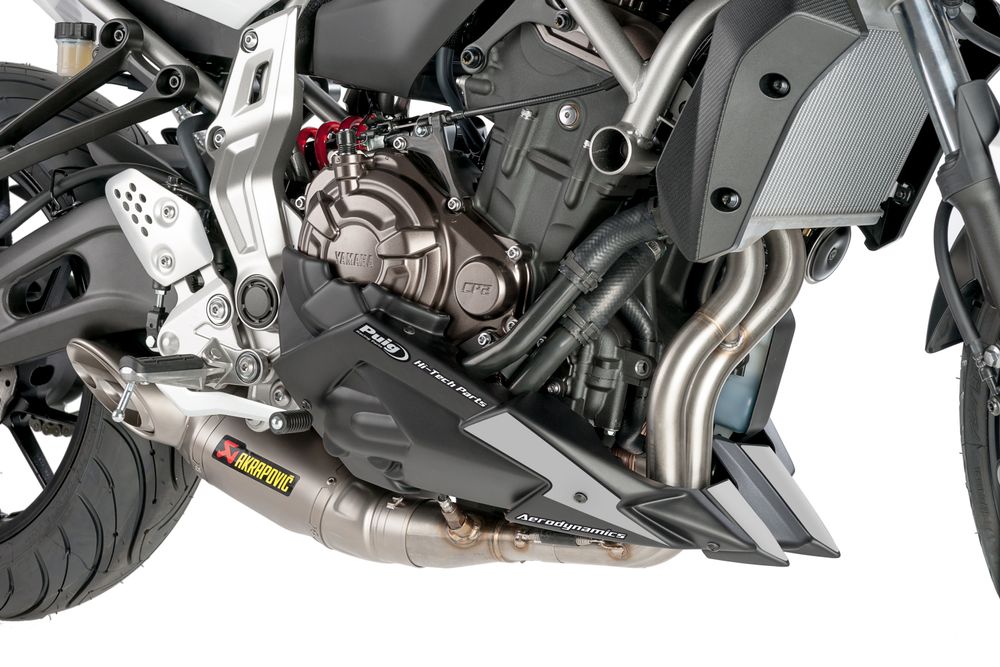 PUIG 7022J  Bugspoiler  passend fuer YAMAHA MT-07 Mattschwarz