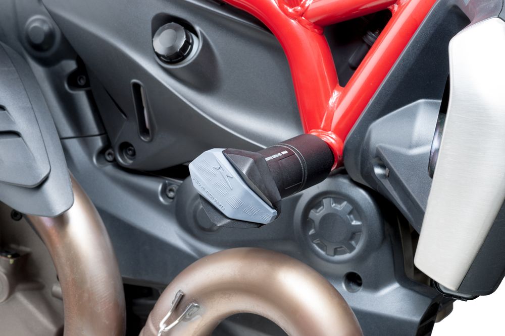 PUIG 7062N Sturzpads R19  passend fuer DUCATI MONSTER 1200 S Schwarz