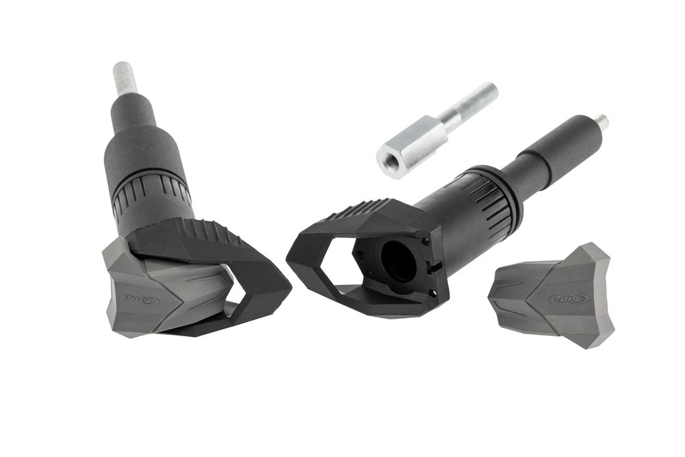 PUIG 7062N Sturzpads R19  passend fuer DUCATI MONSTER 1200 S Schwarz