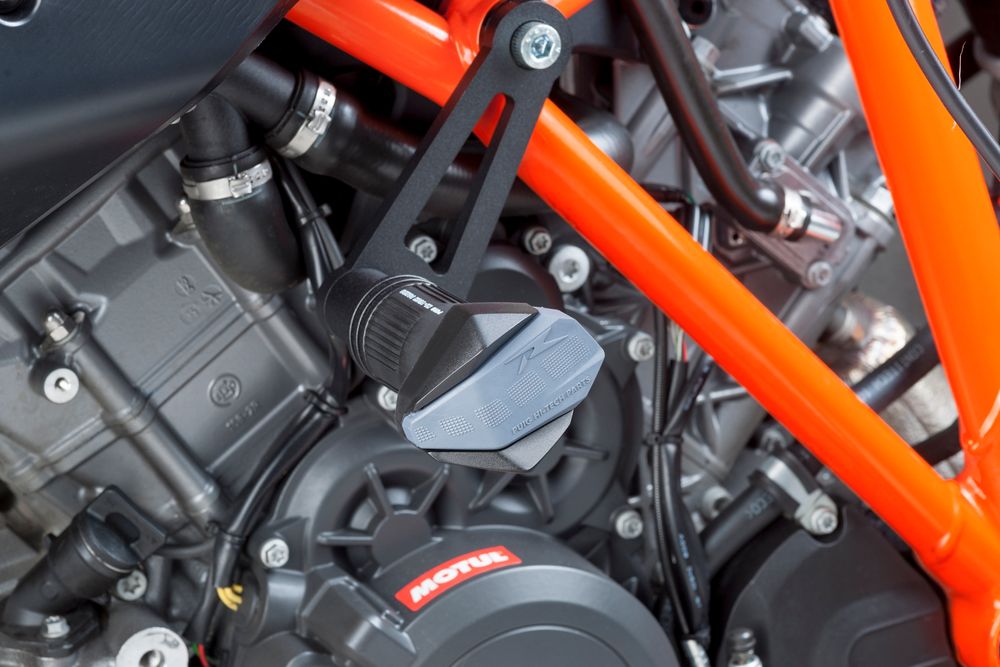 PUIG 7063N Sturzpads R19  passend fuer KTM 1290 SUPERDUKE GT Schwarz