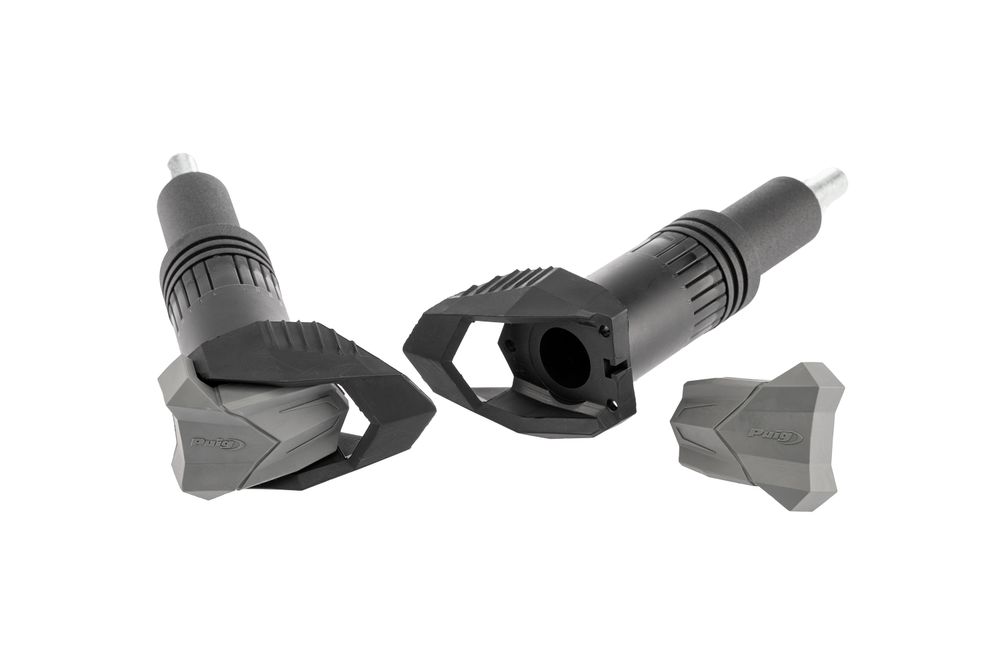 PUIG 7064N Sturzpads R19  passend fuer YAMAHA MT-07 Schwarz