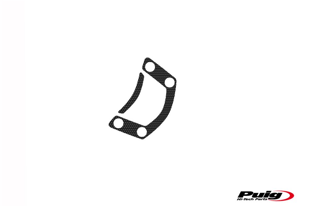PUIG 7422U Naked Yoke Protector  passend fuer KAWASAKI ER-6F Grau