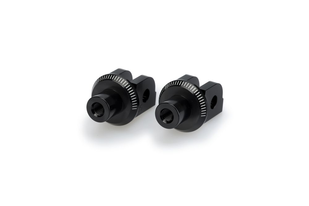 PUIG 7200N Vintage Fußrasten  passend fuer BMW R1200R Schwarz