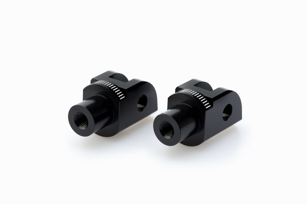 PUIG 7208N Vintage Fußrasten  passend fuer KTM 1290 SUPERDUKE GT Schwarz
