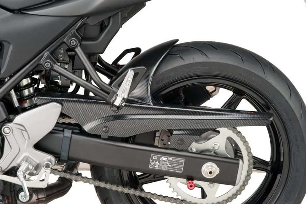 PUIG 5019C Hinterradabdeckungen   passend fuer SUZUKI SFV650 GLADIUS Carbon look