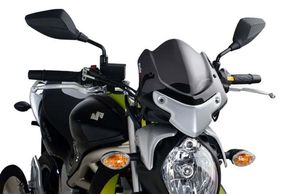PUIG 4951F Windschutzscheibe New Generation Sport  passend fuer SUZUKI SFV650 GLADIUS Stark getönt