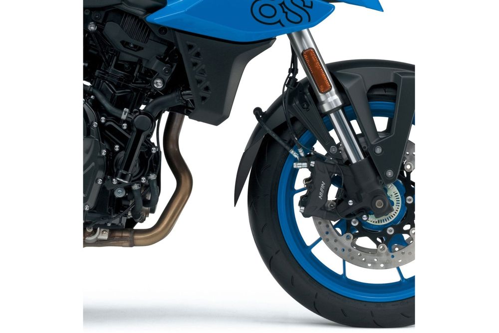 PUIG 21844N Verlängerung des vorderen Schutzblechs  passend fuer SUZUKI GSX-8S Schwarz