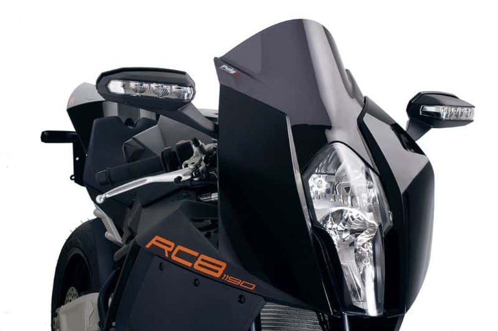 PUIG 4944F Z-Racing Scheibe  passend fuer KTM 1190 RC8 Stark getönt