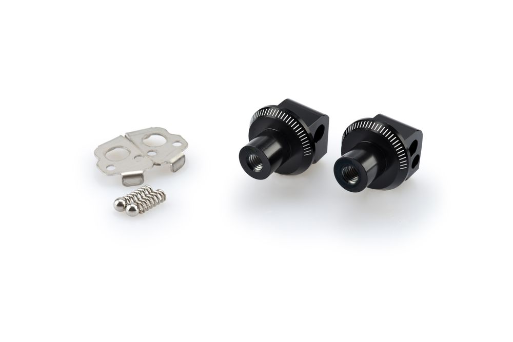 PUIG 7245N Vintage Fußrasten  passend fuer BMW R1200GS ADVENTURE Schwarz